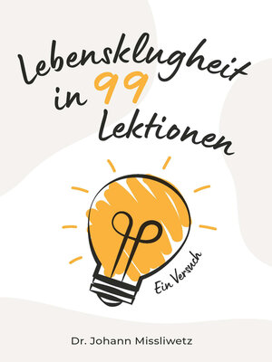 cover image of Lebensklugheit in 99 Lektionen